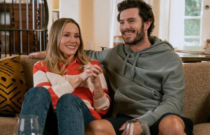 Citas de Kristen Bell y Adam Brody sobre sus edades en Nadie quiere esto