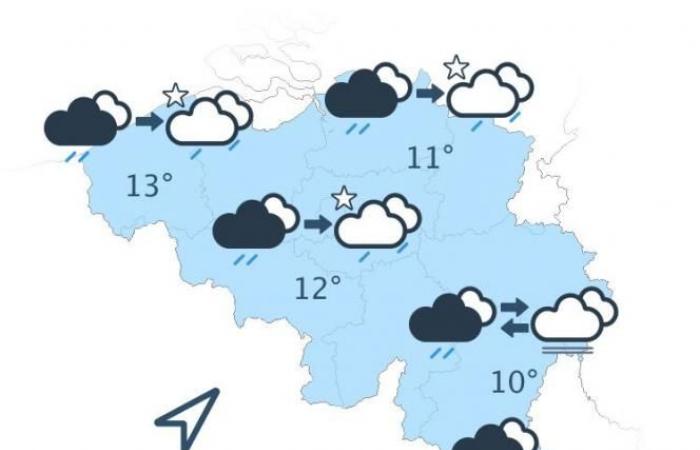 Un comienzo de semana deprimente antes de una ligera mejora, aquí está la previsión meteorológica para los próximos días.