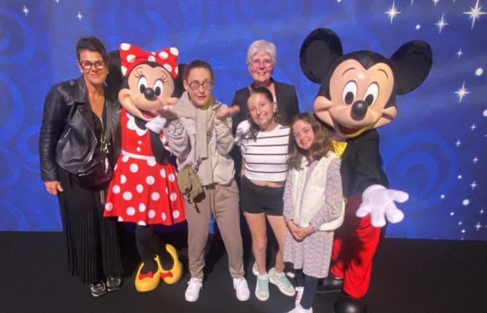 Manga. Tres niños enfermos ganaron un fin de semana en Disneyland París