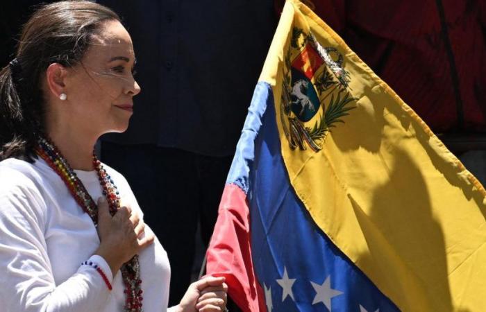 La opositora venezolana María Corina Machado recibe el Premio Václav Havel