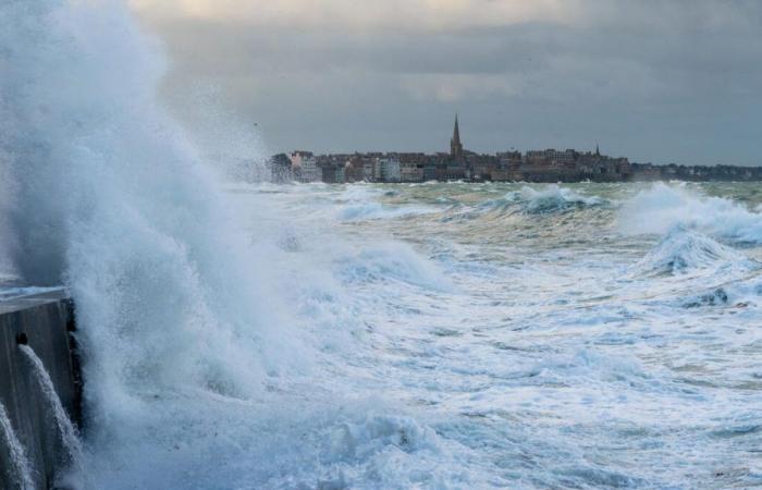 Vendaval este lunes por la tarde a lo largo del Canal de la Mancha y en el norte de Francia