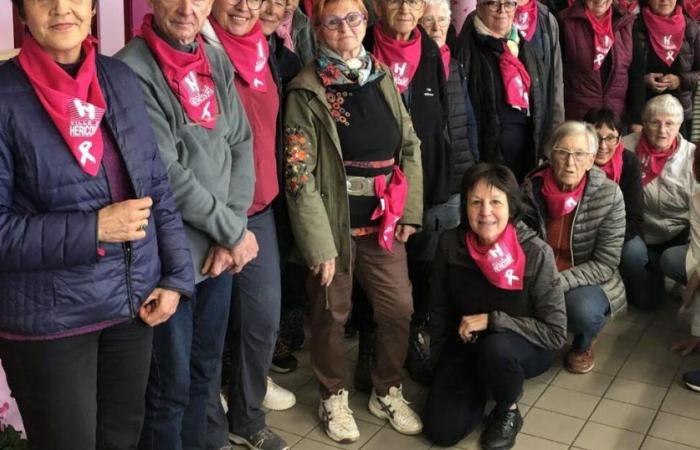 Héricourt. Exitoso lanzamiento de Octubre Rosa con 470 participantes en la marcha popular