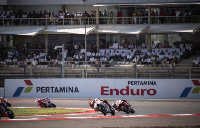 MotoGP Indonesia J3, Marco Bezzecchi (Ducati/5) explica por qué es difícil competir con las Ducati GP24