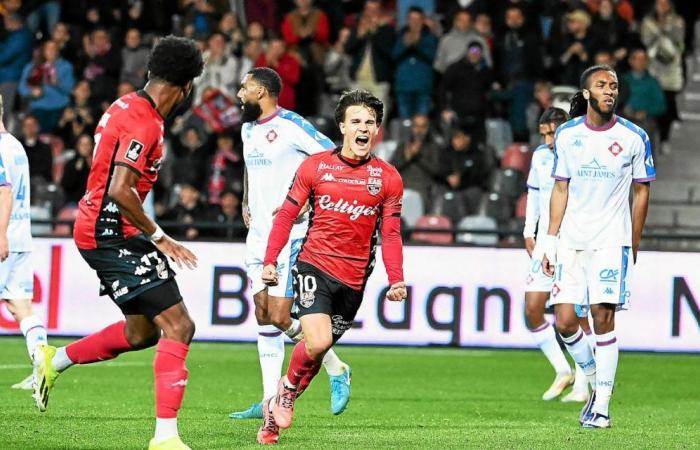 Guingamp – Caen: resumen del partido