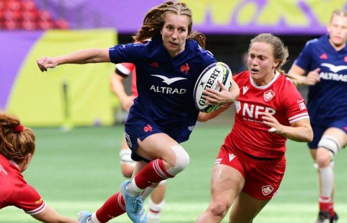 El XV femenino de Francia cae con fuerza ante Canadá en su debut en el torneo “XV Femenino”