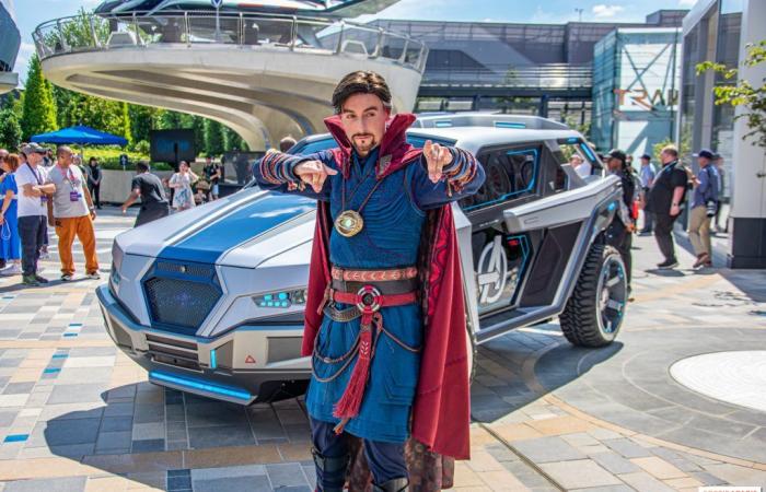 El espectáculo de Disneyland París en el Avengers Campus