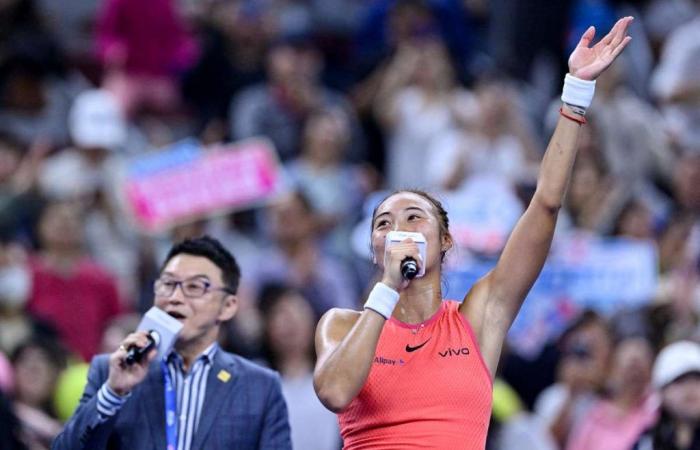 En Beijing, Zheng Qinwen es la estrella