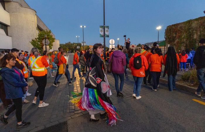 La comunidad universitaria se moviliza por el Día Nacional de la Verdad y la Reconciliación • Néo UQTR