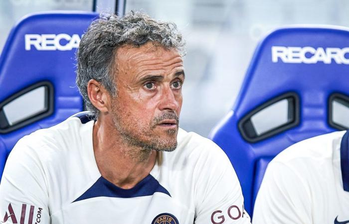 Luis Enrique suelta un remate improbable