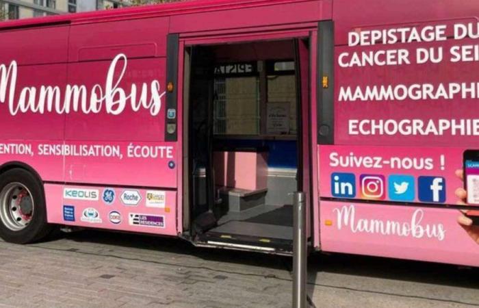 el Mammobus para en Roissy Pays de France