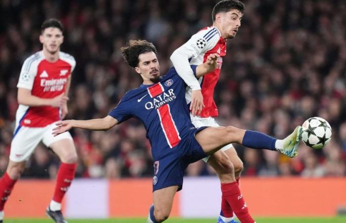 Poco tranquilizador, París sufre su primer revés de la temporada contra el Arsenal