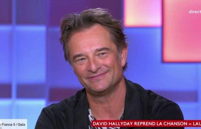 David Hallyday tentado por un dueto con su hermana Laura: “Ya se lo pregunté”