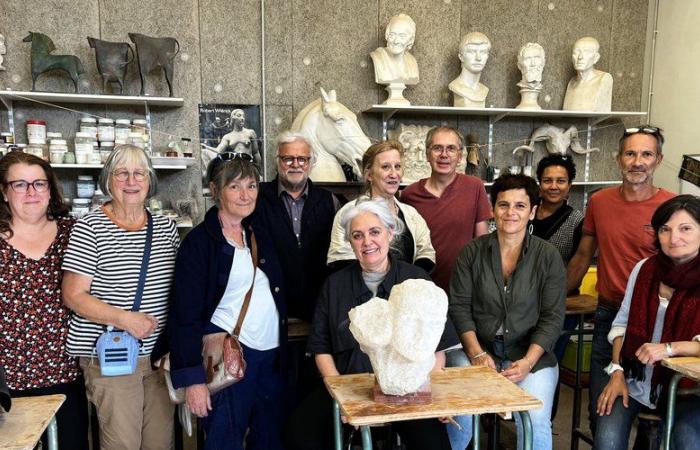 Montauban. Esculpen el éxito del Espace Bourdelle