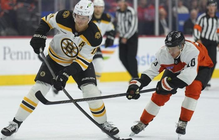 Los Bruins se enfrentarán a los Flyers en la última semana de pretemporada