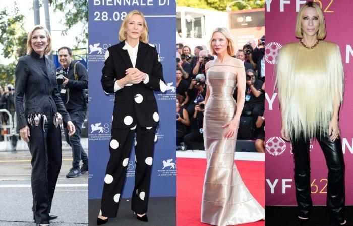 Cate Blanchett en 5 atrevidos looks futuristas