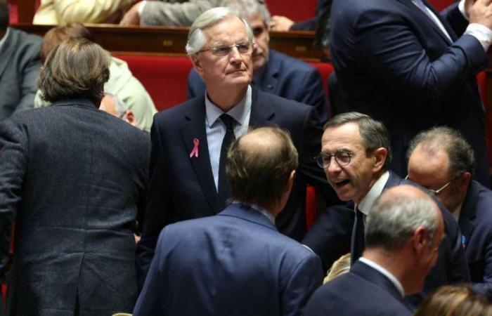 Bruno Retailleau es blanco de Michel Barnier que evoca “el Estado de derecho” en la Asamblea Nacional