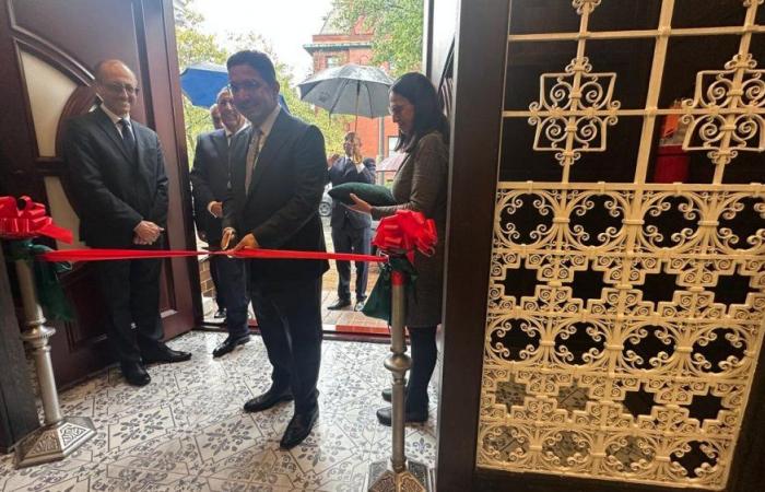 Bourita inaugura la sección consular de la embajada de Marruecos en Washington tras su renovación