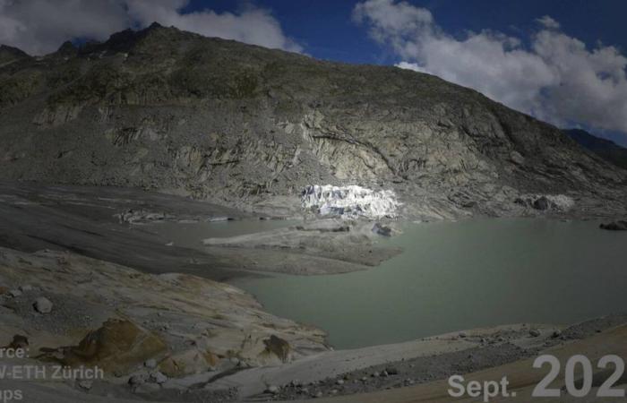 En vídeo – Los glaciares suizos siguen sufriendo