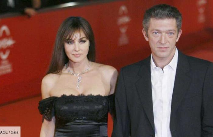 su encantadora atención a Monica Bellucci, la madre de sus dos primeras hijas