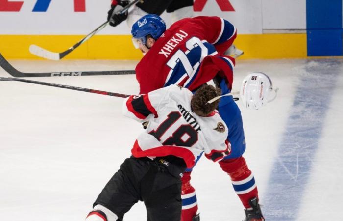 Otro intenso partido perdido por los Canadiens