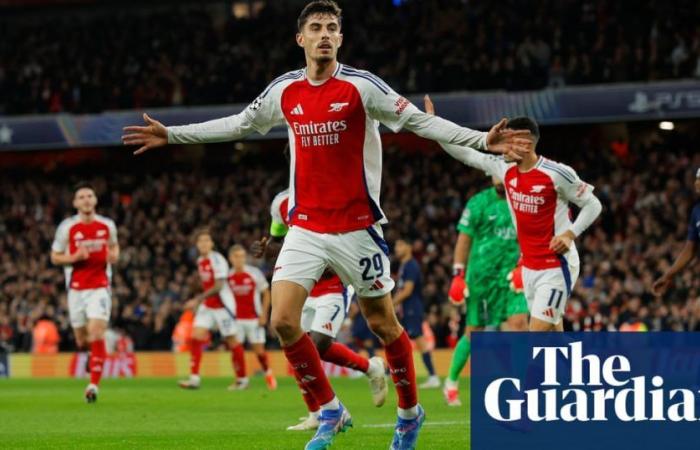 Kai Havertz toca notas altas para derribar al PSG y reforzar la confianza del Arsenal