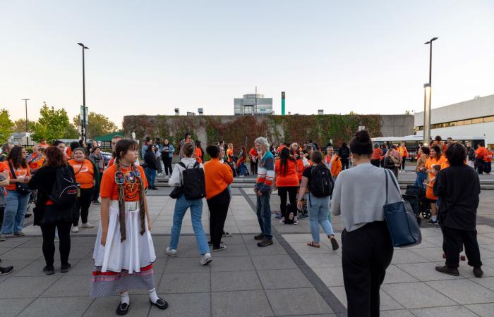 La comunidad universitaria se moviliza por el Día Nacional de la Verdad y la Reconciliación • Néo UQTR