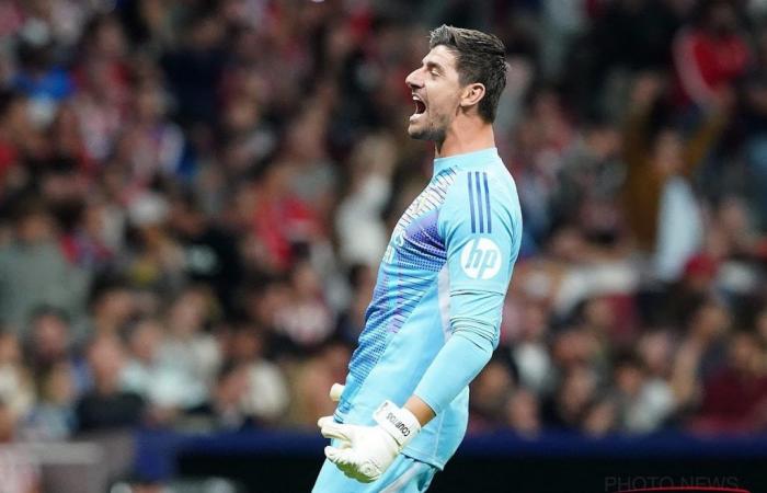 Los dos gestos fortísimos del Atlético de Madrid tras el lanzamiento de proyectiles hacia Thibaut Courtois – Todo el fútbol