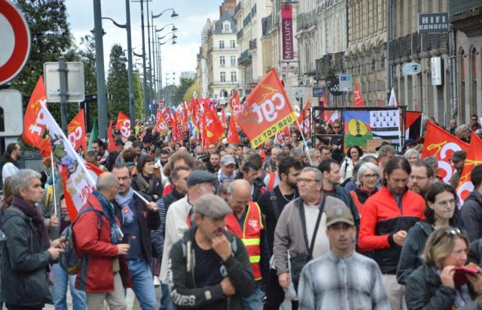 Huelga del 1 de octubre. Un detenido, daños… Reviva esta movilización en Rennes