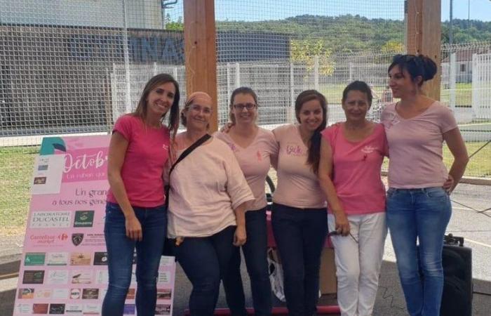 La Prayssacoise participa en el Octubre Rosa