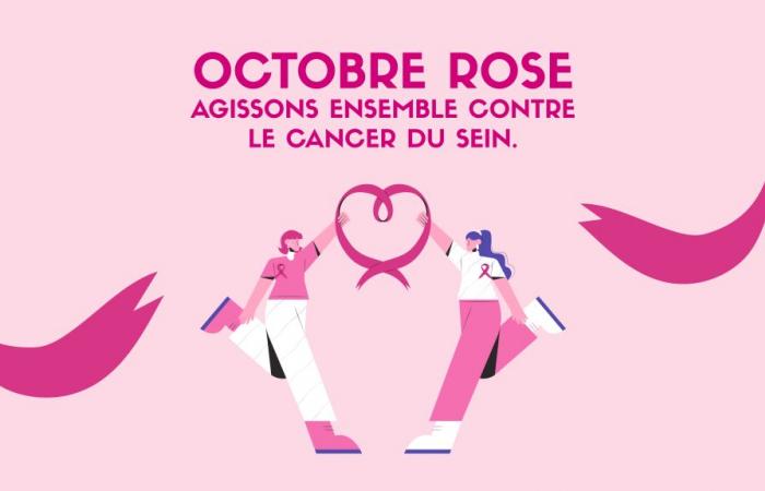 Octubre rosa en Roubaix ????️