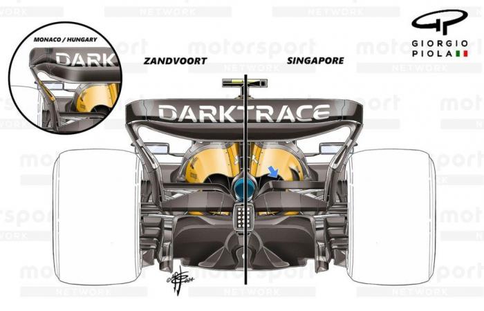 Por qué el spoiler de McLaren atrajo más atención en Singapur