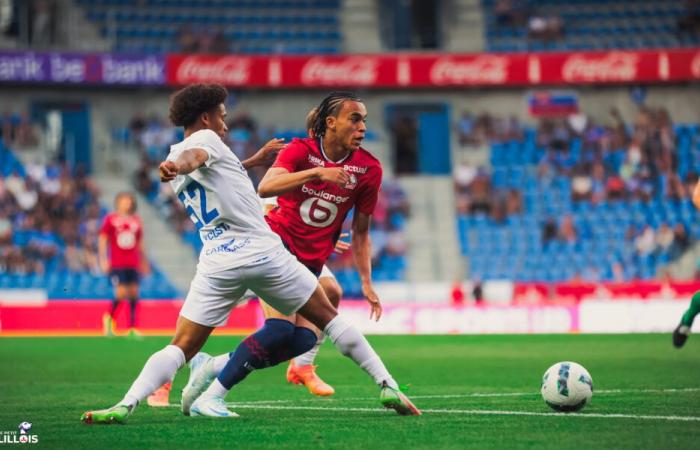 Ethan Mbappé en el suelo, ocho ausencias del LOSC ante el Real Madrid