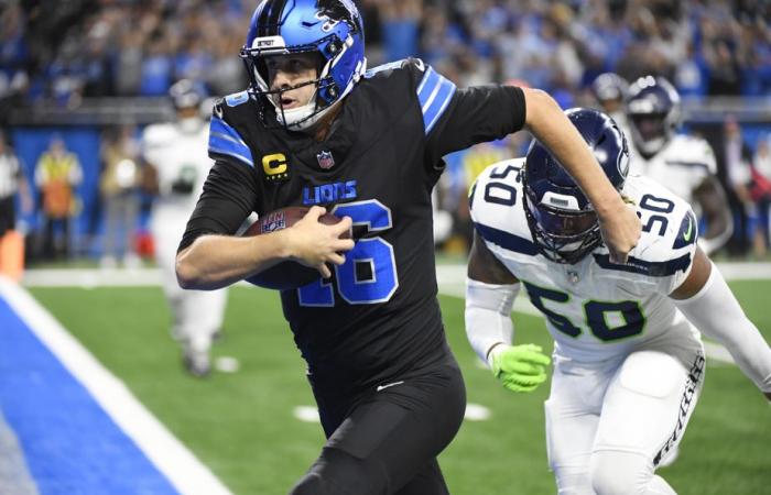 Jared Goff perfecto, los Lions ganan 42-29 a los Seahawks