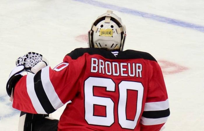 El hijo de Martin Brodeur vence al Rangers