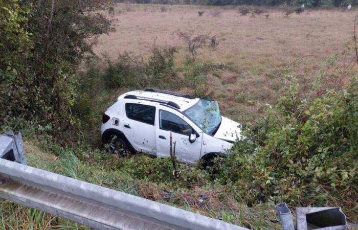 una persona gravemente herida fue rescatada