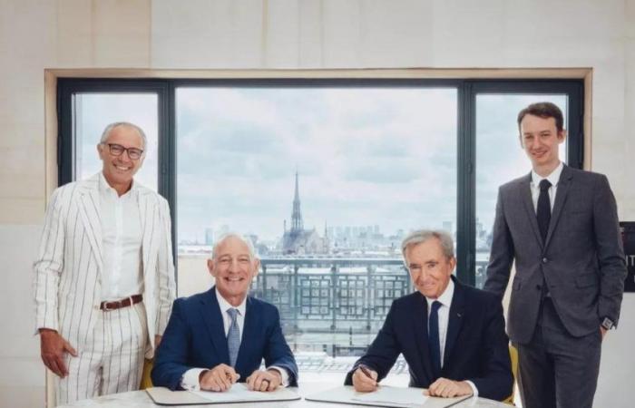 ¡Champán! LVMH firma una asociación histórica con la F1