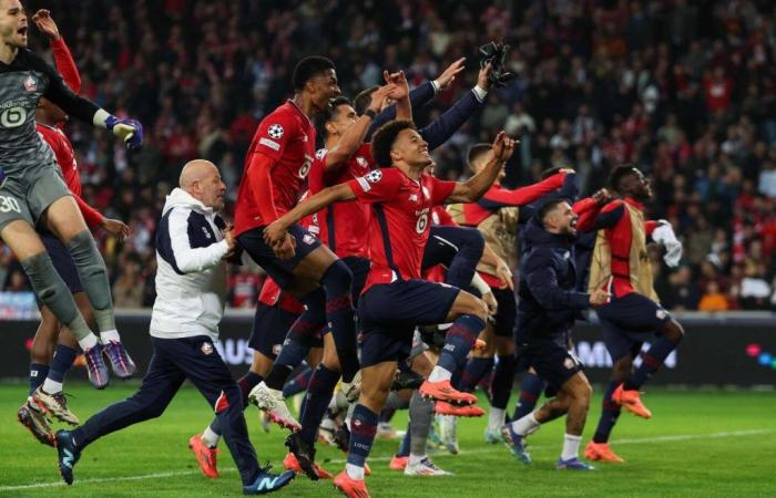 El resumen del golpe del LOSC contra el vigente campeón de la Liga de Campeones