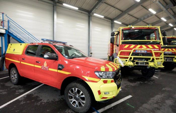 Las autoridades felicitan a los bomberos que partieron como refuerzo nacional