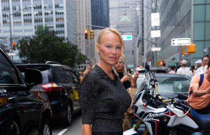 Pamela Anderson es la definición de envejecer con gracia