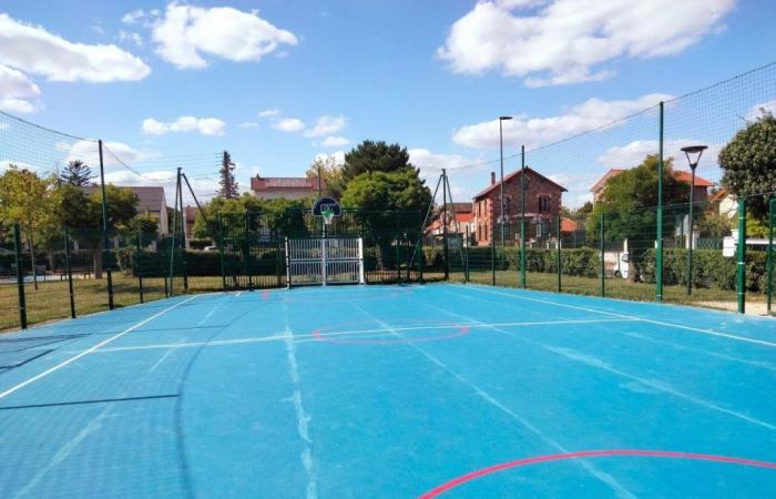 Después del trabajo, se abren dos nuevos campos polideportivos en esta ciudad del Valle del Oise