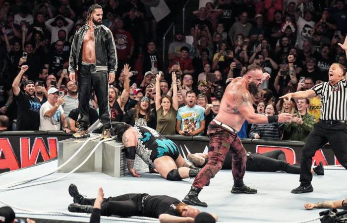 La fusión del ring de WWE RAW no salió según lo planeado