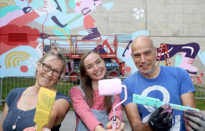 Un lienzo gigante para poner la cultura en primer plano