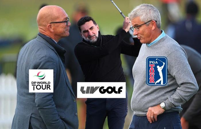 Un juego entre poderosos que bien podría cambiar el destino del golf profesional