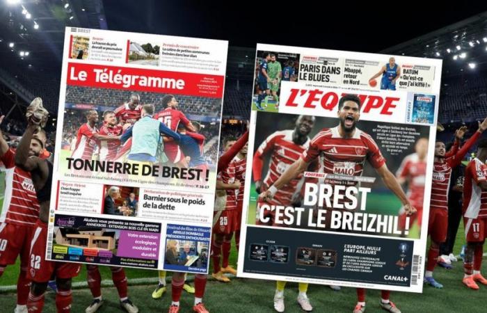 “¡Brest es el Breizhil!”, “¡Tonnerre de Brest!”… La revista de prensa Salzburg-Brest