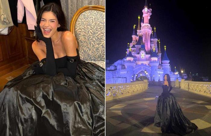 Kylie Jenner comparte una mirada detrás del escenario del espectáculo Coperni en Disneyland París