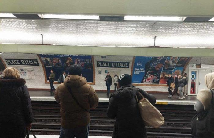 Tráfico parcialmente interrumpido en la línea 7 del metro de París, anuncia la RATP