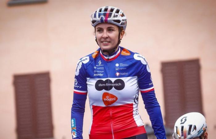 Ciclismo. Tour d’Emilie Femmes – Juliette Labous: “Feliz de estar en el podio”