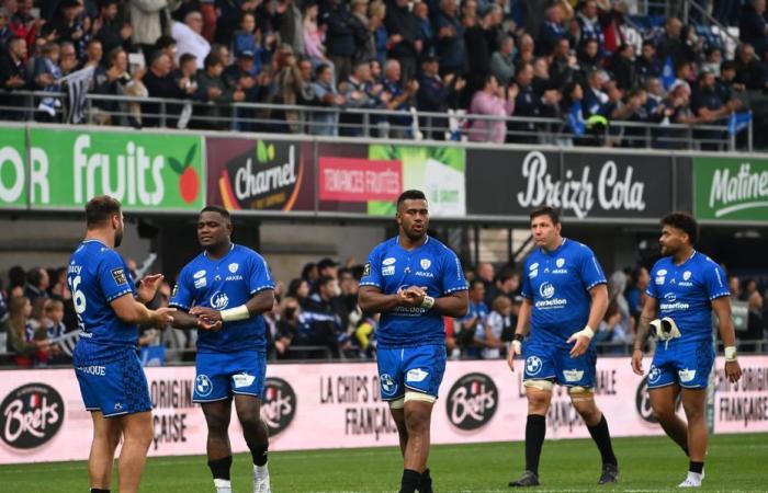 Demasiado indisciplinados, los jugadores de rugby del RC Vannes perdieron en La Rabine contra el Racing 92