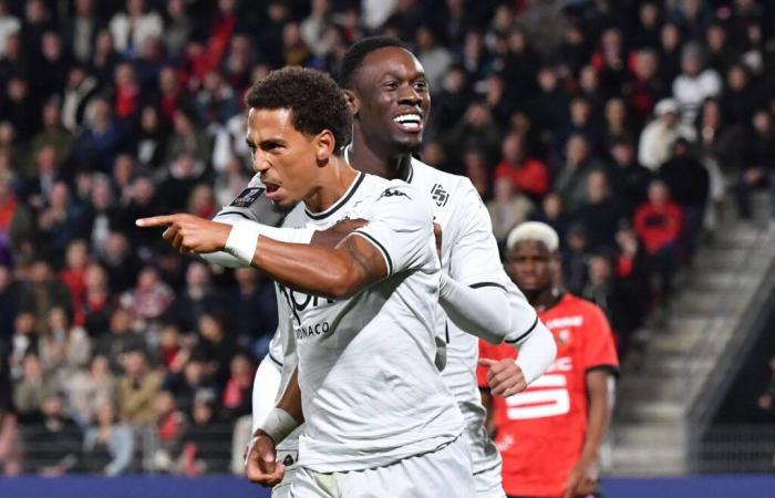 Ganador en Rennes (2-1), el Mónaco toma temporalmente el liderato de la Ligue 1