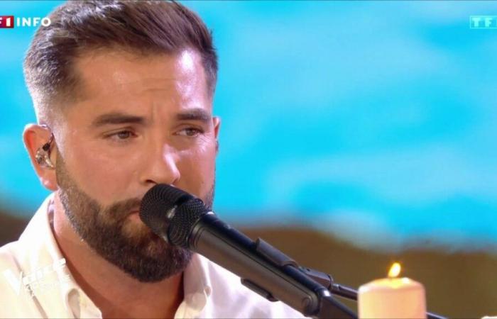 VIDEO – Al piano, Kendji Girac regresa a la televisión: “La Voz es realmente una familia”